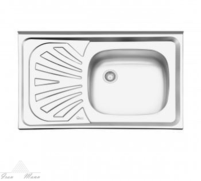 تصویر سینک ظرفشویی مدل 111 ایلیا استیل