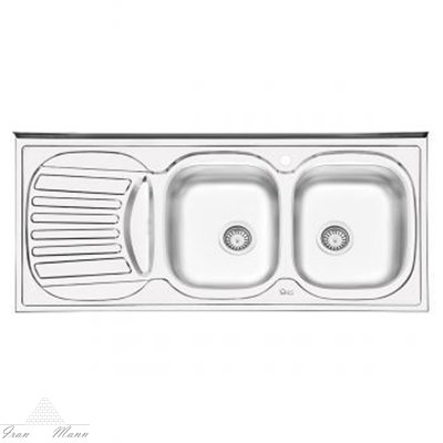 تصویر سیینک ظرفشویی مدل 3510 ایلیا استیل