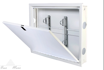 تصویر جعبه کلکتور همراه با پایه نیوپایپ